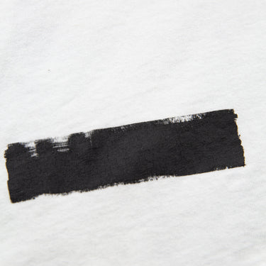 The logo of the Off-White Brush Diagonal White T Shirt.