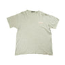 The front of the Balenciaga Campaign Logo Grey T Shirt.