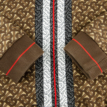 The design of the Burberry TB Monogram Hoodie.