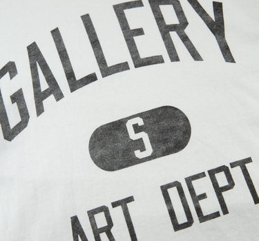 The front of the Gallery Dept. Art Dept. White T shirt.