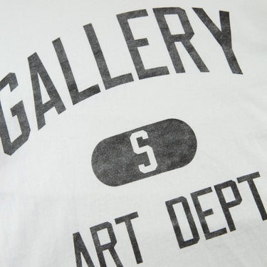 The front of the Gallery Dept. Art Dept. White T shirt.