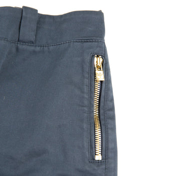 The pocket of the Loro Piana Navy Shorts.