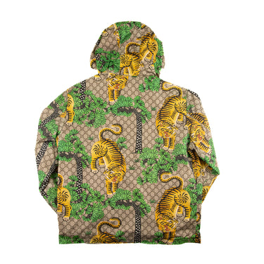 The back of the Gucci Tiger Windbreaker.
