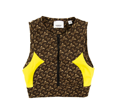 The front of the Burberry All-Over Monogram Vest.