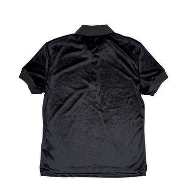 The back of the Tom Ford Black Velour Polo Shirt.