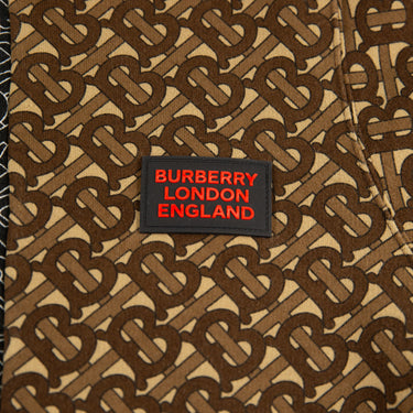 The logo of the Burberry TB Monogram Brown Sweatshirt.