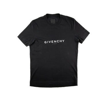 The front of the Givenchy Logo Black T Shirt.