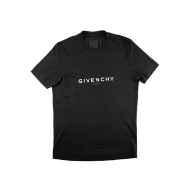 The front of the Givenchy Logo Black T Shirt.