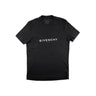 The front of the Givenchy Logo Black T Shirt.