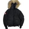 The front of the Canada Goose Chilliwack Womens Black Bomber Heritage.