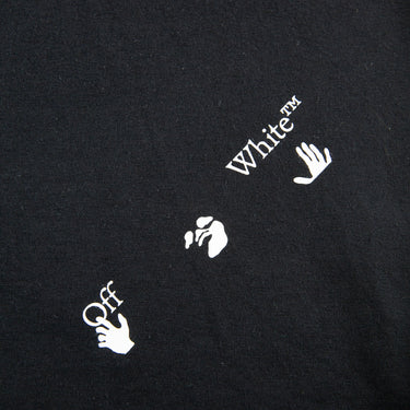 The logo of the Off-White Repeat Logo T Shirt.