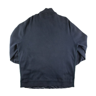 The back of the Moncler Navy Stripe Maglia Tricot Full Zip.