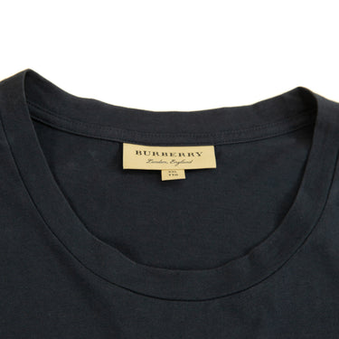 The inside label of the Burberry Archive Black T-Shirt.