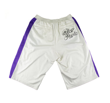 The back of the Dior x ERL Acetate 47 Shorts.