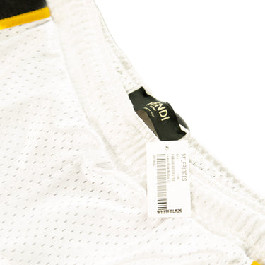 The waistband of the Fendi  FF Tape Active Mesh Pants.