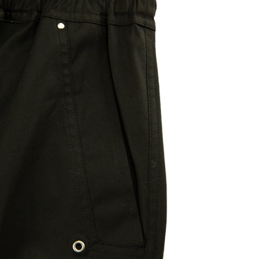 The detail of the Rick Owens Bela Bermuda Shorts.