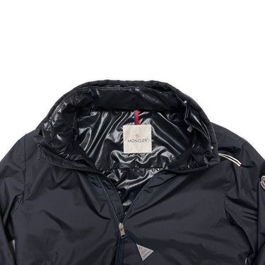 The inside label of the Moncler Beid Navy Jacket.