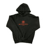 The front of the Balenciaga Mode Red & Black Hoodie.