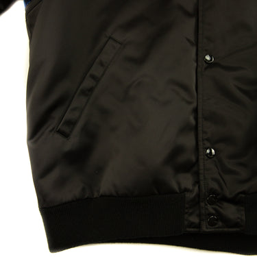 The buttons of the Gucci Band Bomber Jacket.