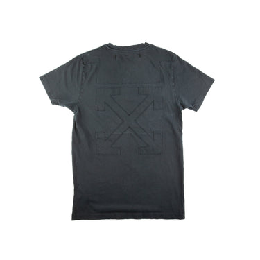 The back of the Off-White 2013 Cutout Arrows Black T-Shirt.
