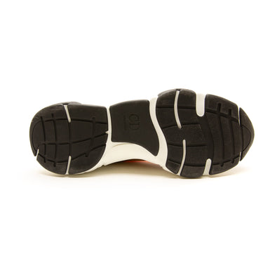 The sole of the Dior B22 Ebony Camel Yellow Calfskin Trainer.