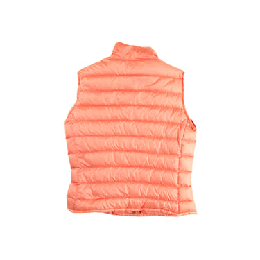 The back of the Moncler Liane Pink Gilet.