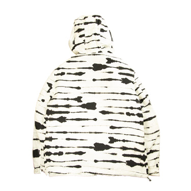 The back of the Burberry Watercolour Print Windbreaker Jacket.