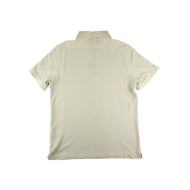 The back of the Burberry Beige Polo Shirt.