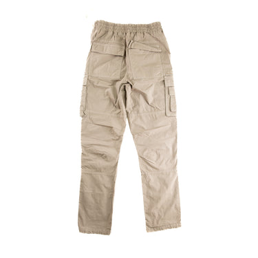 The back of the Represent Beige Cargo Trousers.