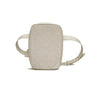 The front of the Louis Vuitton 2018 Utility Belt Bag White Leather.