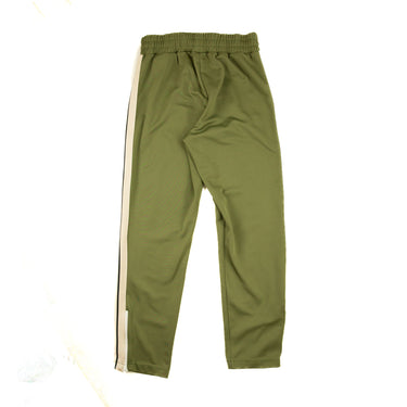 The back of the Palm Angels  Khaki Sweatpants S.