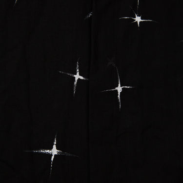 The print detail of the Saint Laurent Sz40 2018 X Marks Gabardine Shirt.
