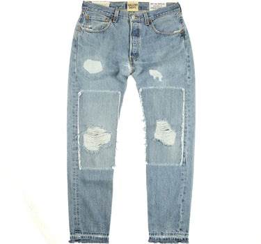 The front of the Gallery Dept. Ranger 5001 Denim Jeans.