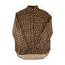 The front of the Burberry TB Monogram Overshirt Jacket.