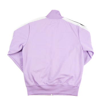 The back of the Palm Angels Lilac Track Jacket.