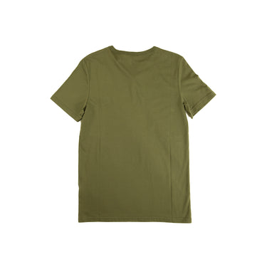 The back of the Dior CD Icon Olive Green T-Shirt.