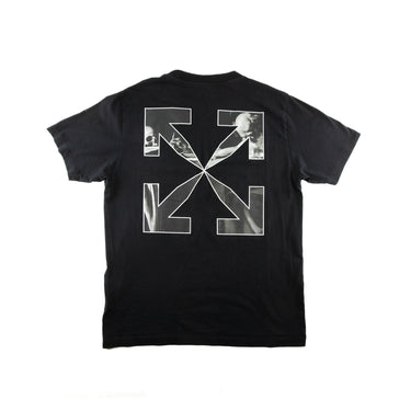 The back of the Off-White Caravaggio Arrows Black T Shirt.