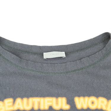 The collar of the Dior x Cactus Jack T Shirt.