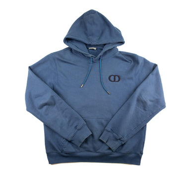 The front of the Dior CD Icon Blue Hoodie.