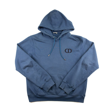 The front of the Dior CD Icon Blue Hoodie.