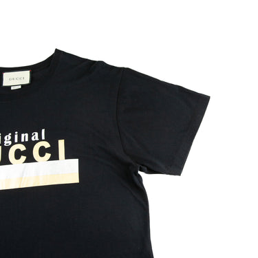 The front of the Gucci Original Gold Print T Shirt.