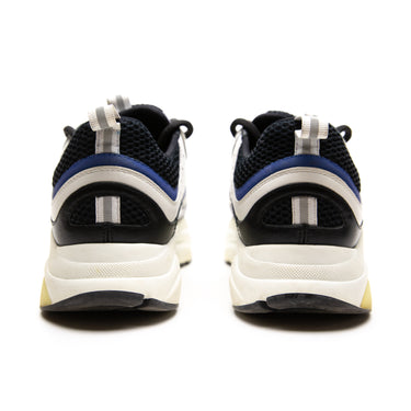 The back of the Dior B22 Blue White Grey Trainers.