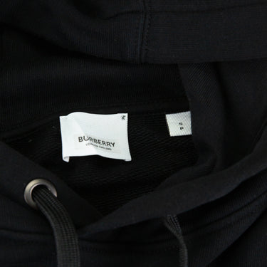 The label of the Burberry Location Logo Black Hoodie.