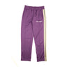 The front of the Palm Angels Dark Purple Sweatpants L.