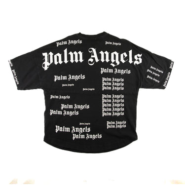 The back of the Palm Angels Multi Logo Black T Shirt.