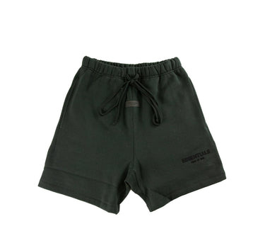 The front of the Fear Of God ESSENTIALS Stretch Limo Sweatshorts Shorts L.