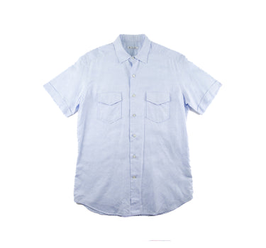 The front of the Loro Piana Short Sleeve Shirt.