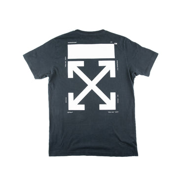 The back of the Off-White Kiss Black T Shirt.