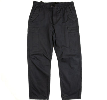 The front of the Burberry Navy Cargo Pants.
