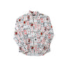The front of the Balenciaga Playing Cards Long Sleeve Shirt.